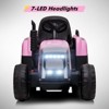 12V Kids Ride On Tractor with Trailer & Remote Control,Speed Up to 5mph - 3 of 4