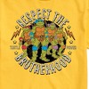 Men's - Teenage Mutant Ninja Turtles - Respect The Brotherhood Short Sleeve Graphic T-Shirt - 2 of 4