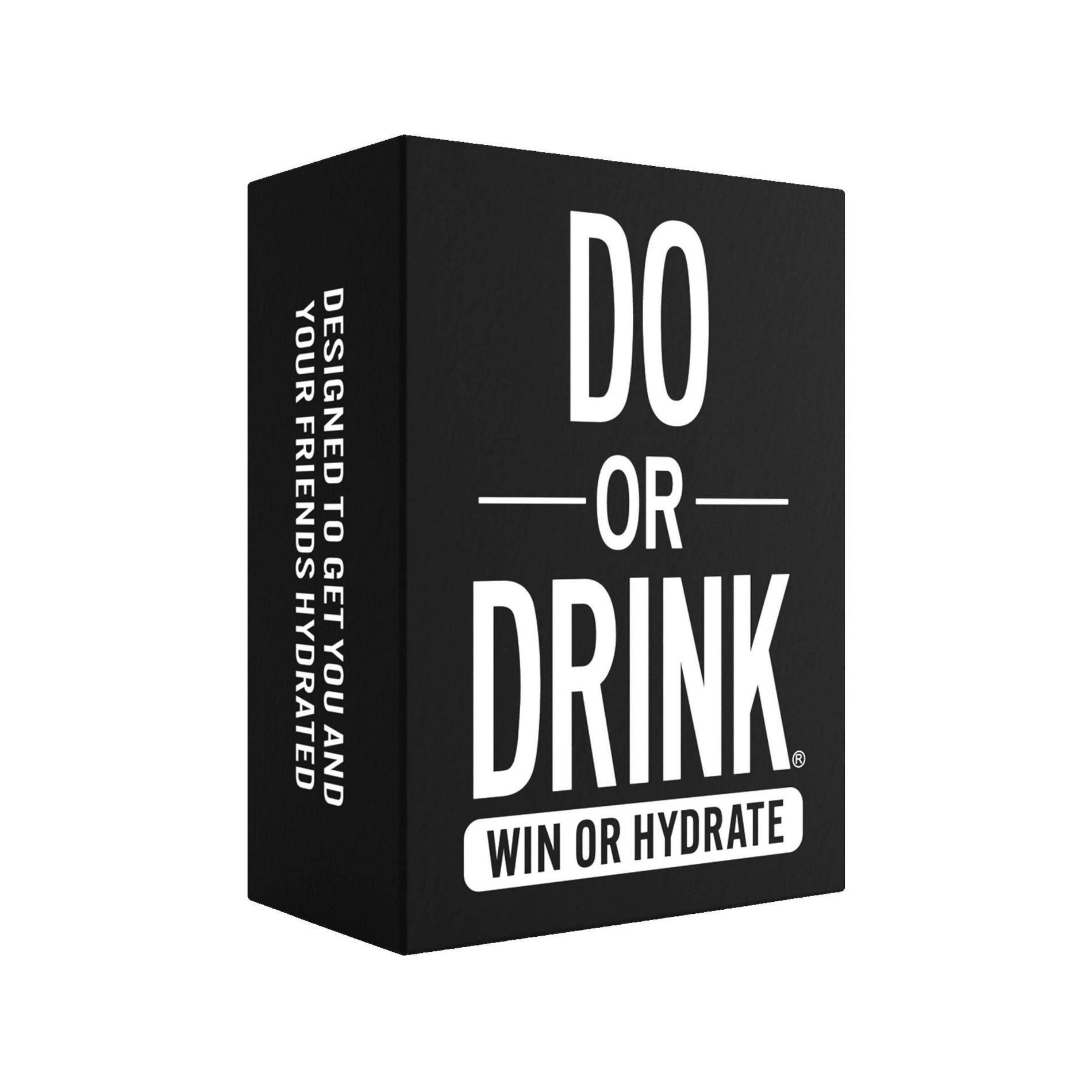 Do or Drink Win or Hydrate Game: Social & Language Skills Party Card Game for 3+ Players