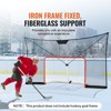 VEVOR Hockey Goal Backstop Net, Street Hockey Sports Backstop Netting, 12x7 FT Large Size Target Net, Black (Goal Frame Not Included) - 3 of 4