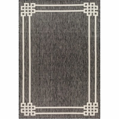 Hauteloom Ilori Black & White Area Rug