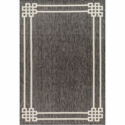 Hauteloom Ilori Black & White Area Rug - image 1 of 4