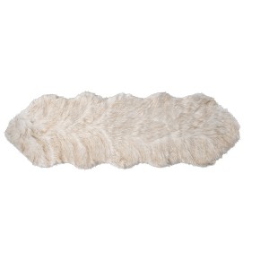 Luxe Gordon Faux Sheepskin Double Rug | 2'x6' - 1 of 4