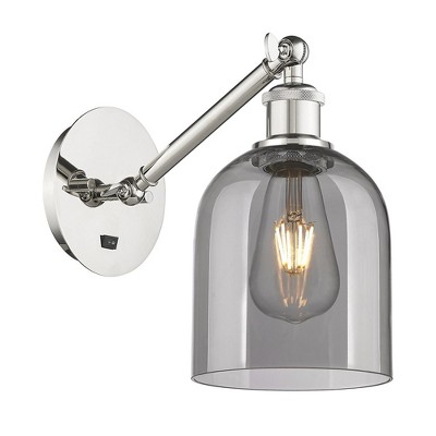 Bella - 1 Light Arm Adjusts Up and Down Wall Sconce In Industrial Style-9.5 Inches Tall and 5.5 Inches Wide