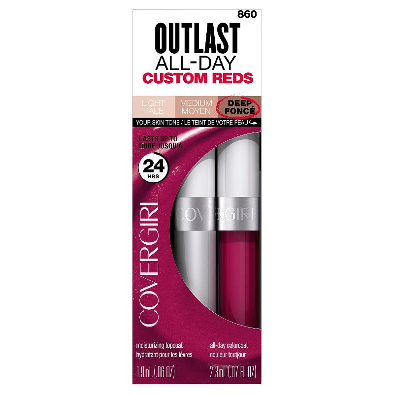 COVERGIRL Outlast All-Day Lip Color withTopcoat - 0.077 fl oz, 3 of 13
