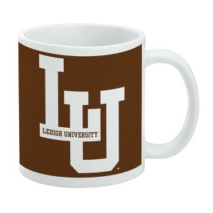 Lehigh University Primary Logo Ceramic Coffee Mug Novelty Gift Mugs for Coffee Tea and Hot Drinks 11oz White - 1 of 4