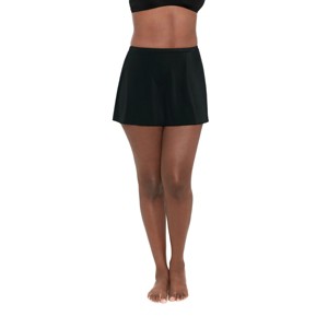 Trimshaper Women's Solid Swim Skirt - 1 of 3