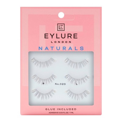Eylure False Eyelashes Naturals No. 020 - 3pr