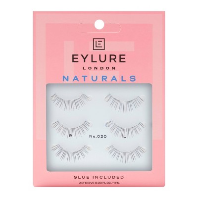 Eylure False Eyelashes Naturals No. 020 - 3pr