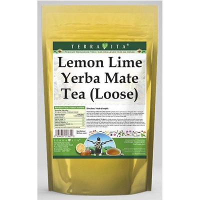 TerraVita Lemon Lime Yerba Mate Tea (Loose) (8 oz, ZIN: 553621, 3-Pack)