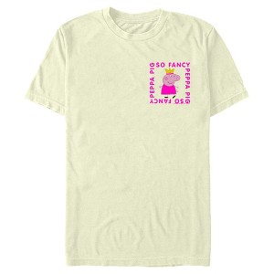 Men's Peppa Pig So Fancy T-Shirt - 1 of 4