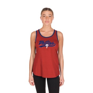MLB Philadelphia Phillies Women's Bi-Blend Tank Top - 1 of 4