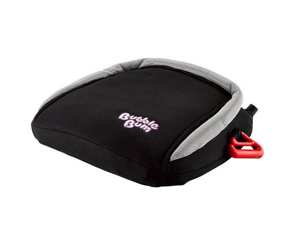 BubbleBum Backless Booster Car Seat - Black