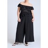 ELOQUII Women's Plus Size Layered Flounce Top - 4 of 4