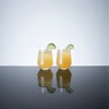 Viski Raye Angled Crystal Tumblers Set of 2 - Premium Crystal Clear Glass, Lowball Cocktail Glasses, Martini Glass Gift Set - 12 oz - 3 of 4