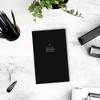 Blue Sky Day Designer Weekly/Monthly Hybrid Work Planning Calendar 5"x8" Black Faux Leather - 2 of 4