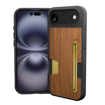 Smartish iPhone 17 Wallet Case - Wallet Slayer Vol 1 - Slim Grip Card Holder Cover