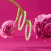 Ross-Simons 2.00 ct. t.w. Diamond Inside-Outside Hoop Earrings in 14kt Yellow Gold - 3 of 4