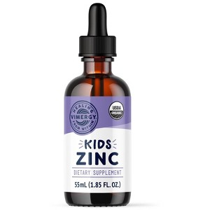 Vimergy Kids & Teens Organic Liquid Zinc Drops, Unflavored – 1.85 Fl Oz - 1 of 4