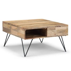 32 Moreno Lift Top Square Coffee Table Natural Wyndenhall Target