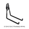 Unique Bargains Garage Storage Hooks with Screws Medium Square Base Plate with Hook 5.1"x5.1"x2.2" 1 Pc - 3 of 4