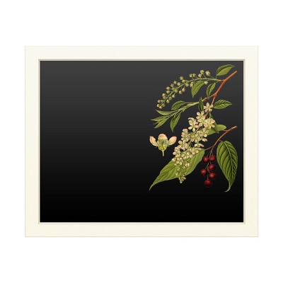 Trademark Fine Art Functional Chalkboard with Printed Artwork - Vision Studio 'Midnight Botanical Ii' Chalk Board Wall Sign