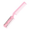 Unique Bargains Women's and Men's Split Ends Dual Edge Razor Comb Hair Trimmer Comb 6 Pcs - 3 of 4