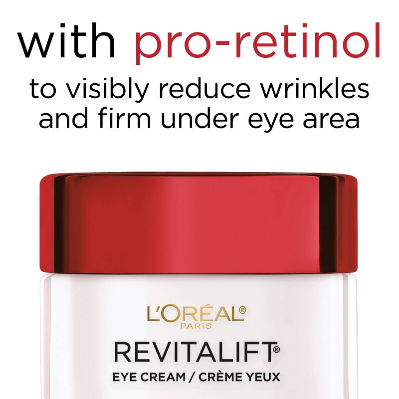 L&#39;Oreal Paris Revitalift Anti-Wrinkle + Firming Eye Cream - 0.5oz, 4 of 8