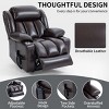 Power Lift Recliner Chair,Rising Recliner Chair With Vibration Massage And Lumbar Heating,Cup Holders,Reclining Chairs For Seniors-Cuddlewood - 3 of 4