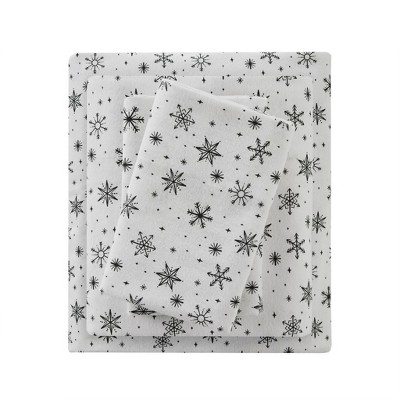 Gracie Mills 4PC Dottie Oversized Flannel Sheet Set