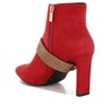 Asagao Diamante & Rhinestones Strap Women Boots - 3 of 4