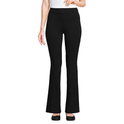 Lands' End Women's Starfish High Rise Flare Pants - Large - Black : Target