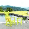 WestinTrends  2-Piece Classic Porch Rocking Chair With Side Table Set - 2 of 2