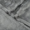 Unique Bargains Blanket Solid Color Bubble Fleece Polyester 28"x39" - 3 of 4