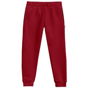 City Threads USA-Made 100% Cotton Fleece Soft Lightweight Pocket Jogger for Boys and Girls - 1 of 4