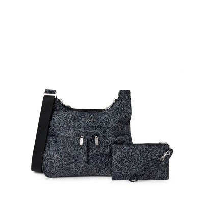 baggallini Women's Cross Over Crossbody Bag with RFID Wristlet