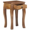 vidaXL Bed Cabinet 11"x11"x18.1" Solid Mango Wood - 4 of 4