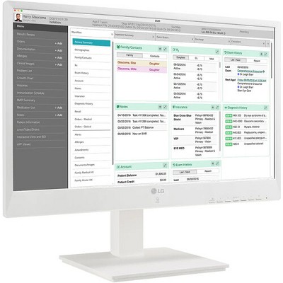 Manufacturer Refurbished LG 23.8" All-in-One Thin Client for Healthcare, White