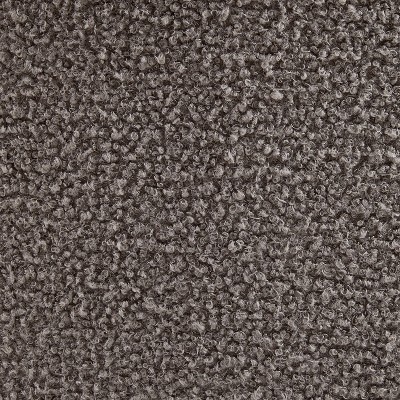 Ergonomic Gray Sherpa Swivel Office Chair with Fixed Arms