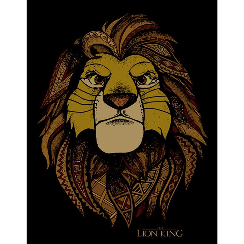 Boy's Lion King Decorative Noble Simba T-Shirt, 2 of 6