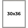 PosterPalooza | Slim Profile Silver Picture Frame - UV Acrylic, Foam Board Backing, Hanging Hardware - 2 of 4