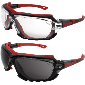2 Pairs of Birdz Eyewear Gasket Safety Glasses - 1 of 4