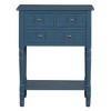 NicBex Console Table Narrow Side Table with 3 Storage Drawers and Bottom Shelf Sofa Table for Entryway, Hallway, Living Room - 3 of 4