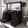 Caroline Lighted Makeup Vanity - Boahaus - 2 of 4