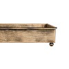 Brass Trough 9 Taper Candle Holder Metal by Foreside Home & Garden - 3 of 4