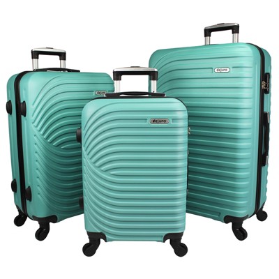 Dejuno Craft Hardside 3-Piece Spinner Luggage Set
