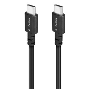 AudioQuest Carbon USB-C to USB-C Cable (4.92 ft.) - 1 of 2