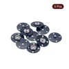Unique Bargains Alloy Invisible Durable High Hardness Buckle Fasteners Press Studs Buttons 5 Pcs - 3 of 4