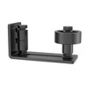 Dolonm 6.56ft Black Heavy Duty Carbon Steel Sliding Barn Door Hardware + Bent Handrail + Swing Stop for 24"-36" Width Doors - 2 of 4
