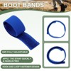 Unique Bargains Nylon Elastic Hiking Fishing Cycling Ankle Boot Straps 6 Pcs - 3 of 4
